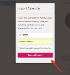 How to Import AirBnb Calendar to Block Dates on Homestay Help Center